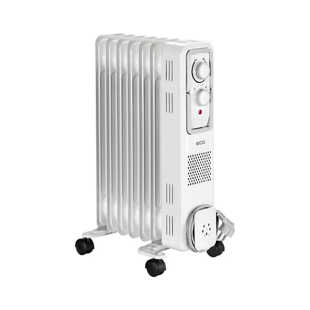 Radiateur à huile ECG OR 1570 idéal pour chambre et bureau - 1500 Watts