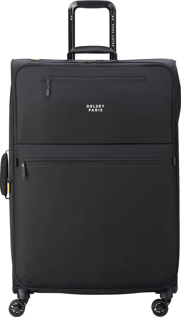 Valise DELSEY PARIS Maubert 2.0 Trolley 79 cm Noir 4 Doubles Roues