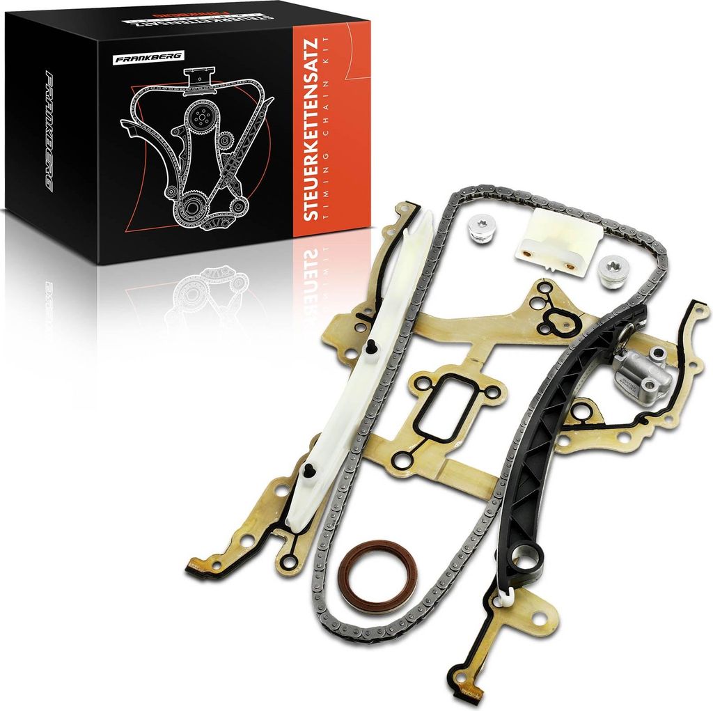 Frankberg 1x Steuerkettensatz Steuerkette für Opel Adam Astra J Corsa D E Insignia A Meriva B 1.2L 1.4L