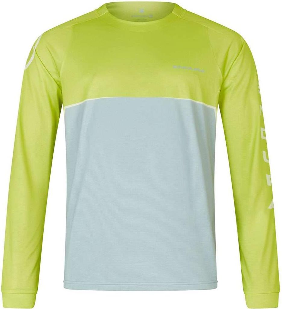 Endura Core Printed L/S Tee RE5107 Herren lang lose lindgrün größe M RE5107LG-M