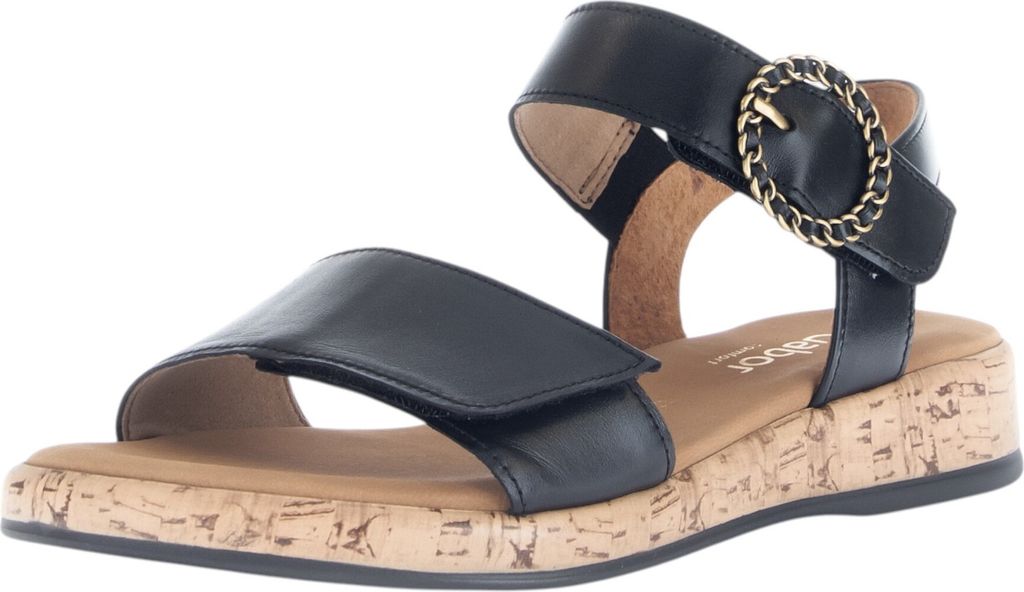 Gabor Sandalen Weiblich 31393930393032 Schwarz 39 EU