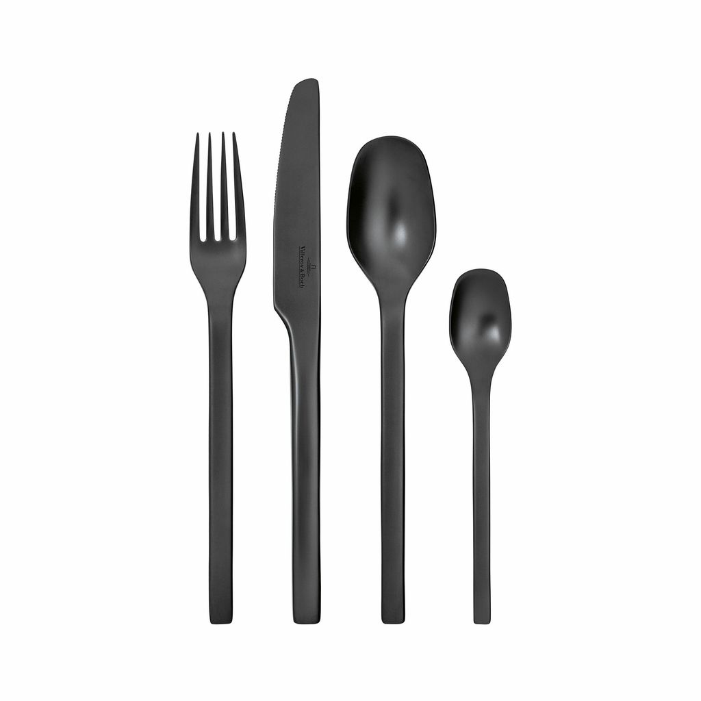 Villeroy & Boch Manufacture Rock Tafelbesteck 16tlg. Produktbild 