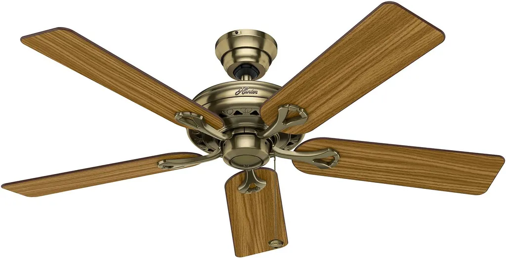 Ventilateur de plafond 132 cm Savoy Laiton : fini les nuits de canicule