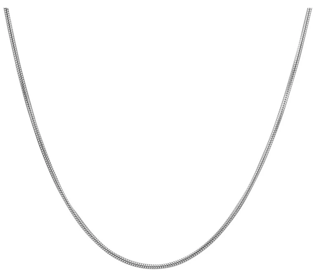 Chaîne en acier fin Hádek - Collier maille gourmette robuste et élégant