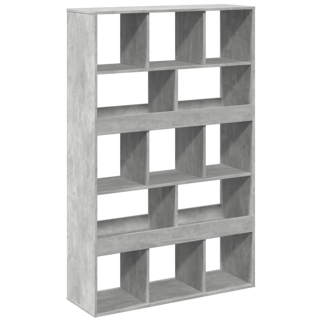 "SALE 2026"Bücherregal - Bücherschrank/Standregal Langlebiges - Betongrau 100x33x156,5cm Holzwerkstoff - Bücherregale DEMöbel256624