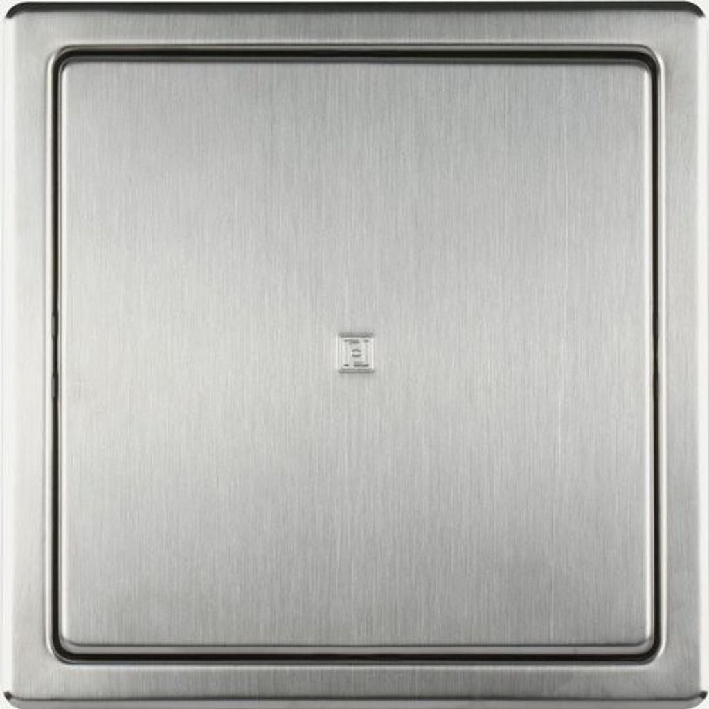 Edelstahl-Badewannentür NVD, 200 x 200 mm 0126 Produktbild 