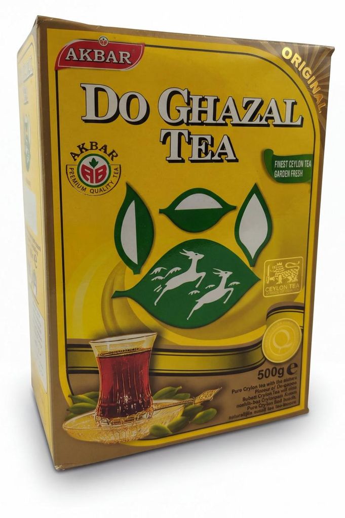 Do Ghazal Tea, thé noir aromatisé à la cardamome Image du produit 