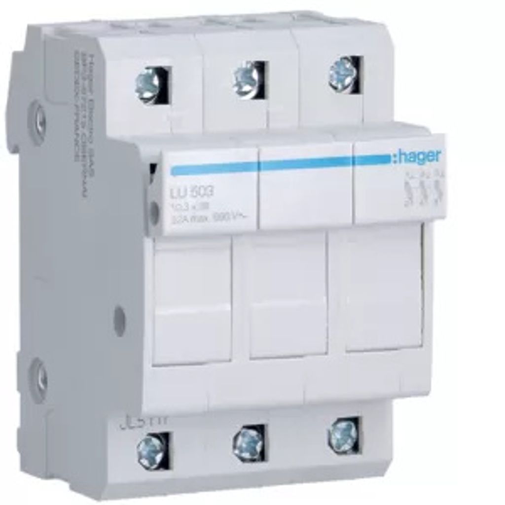 Hager Sicherungselement 3P UL 690V LU503L38 3PLE (LU503)