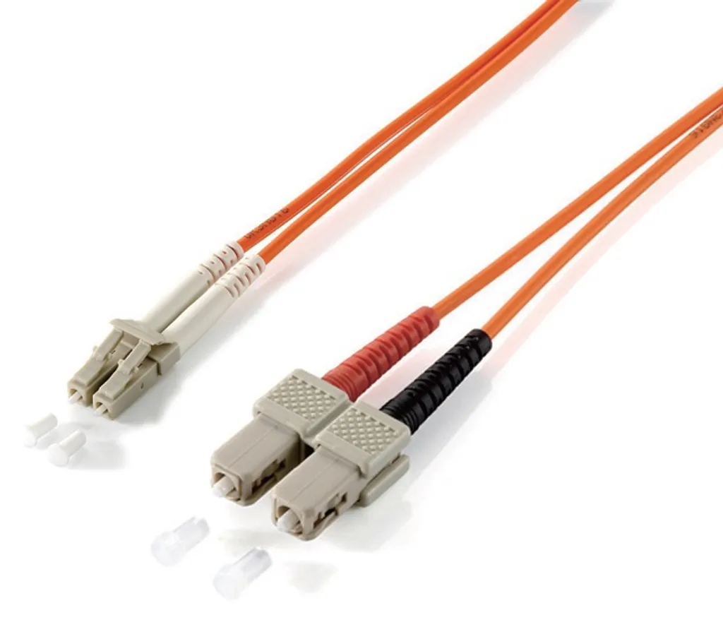 Equip Cavo Fibra Ottica LC/SC OM1 62.5/125μm 1m - Patch Cord Arancione