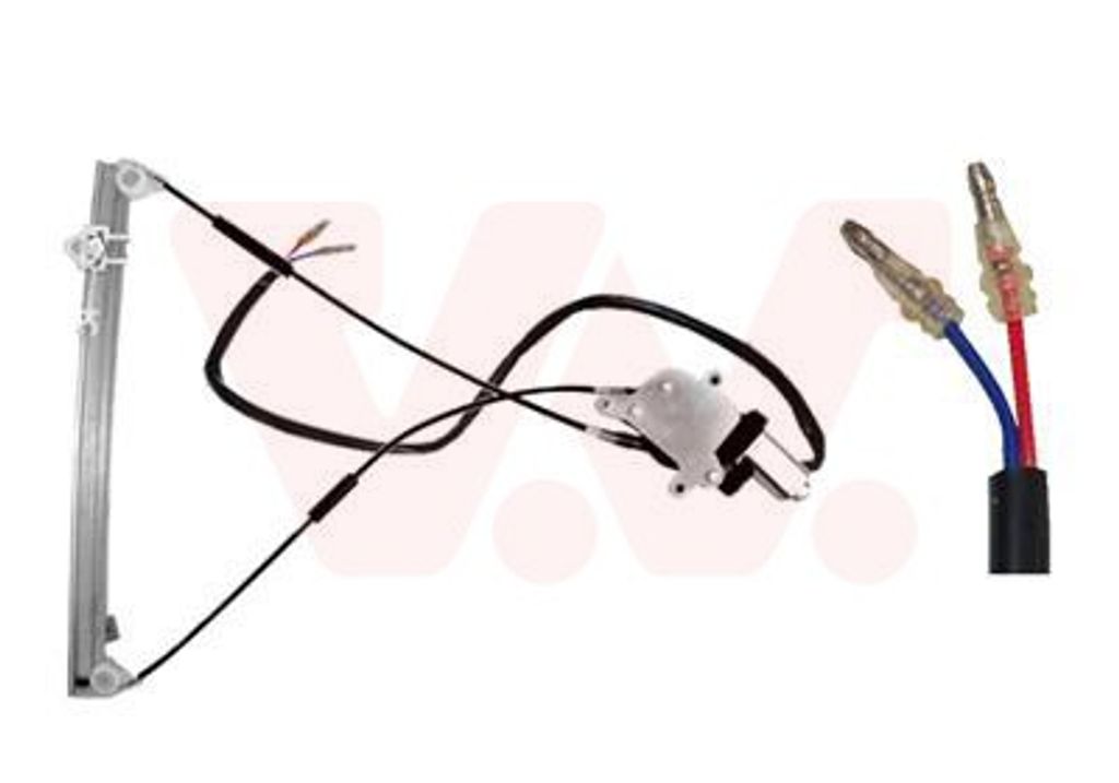 VAN WEZEL 0950262 Elektrischer Fensterheber Vorne Rechts passend für PEUGEOT 106 II Schrägheck (1A, 1C) 106 I (1A, 1C) für CITROËN SAXO (S0, S1)