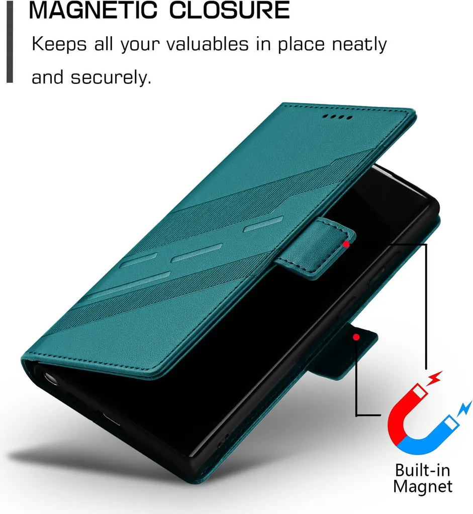 Cover Samsung Note 20 5G Slim Wallet Verde - Design e Praticità - 5