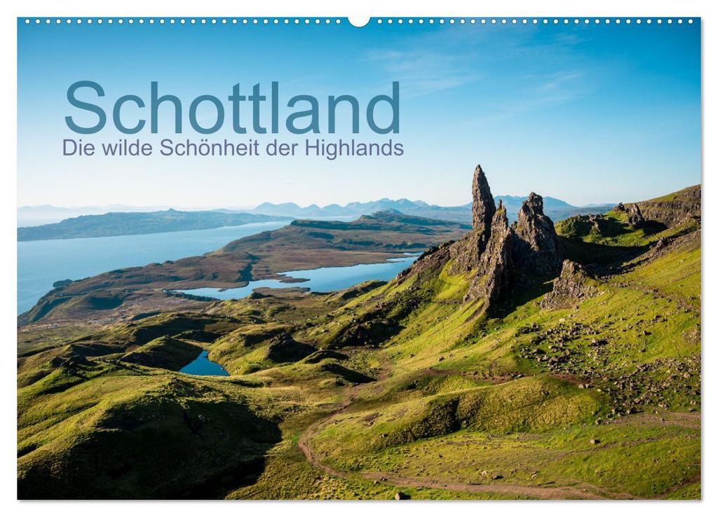 Schottland - Die wilde Schönheit der Highlands (Wandkalender 2027 DIN A2 quer), CALVENDO Monatskalender
