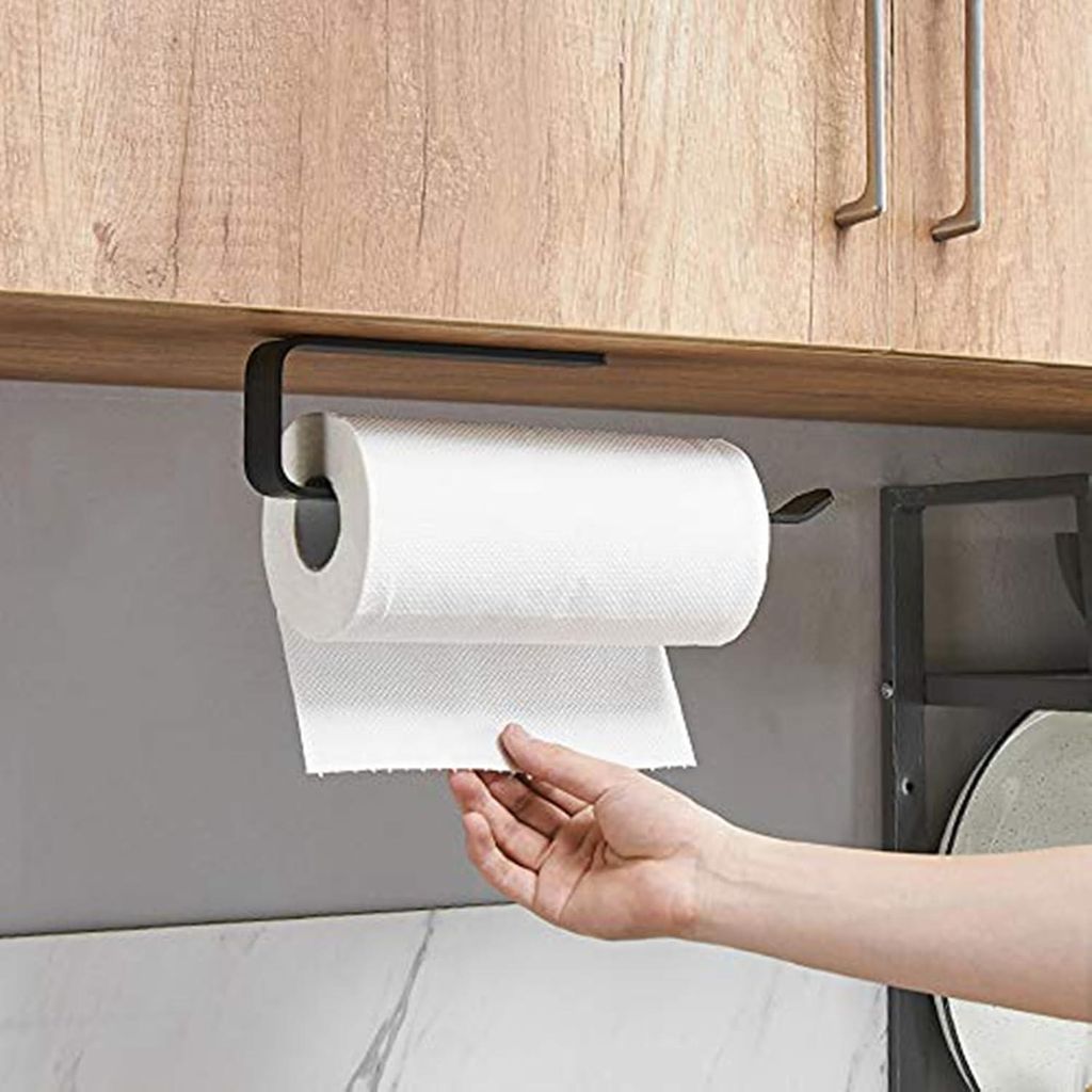 Küchenrollenhalter hängend - Küchenrollenhalter - Küchenrollenhalter Schwarz stehend - Küchenrollenhalter selbstklebend - Küchenrollenhalter ...