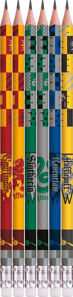Grafitová tužka Maped Harry Potter s pryží 6 ks, tvrdost HB Obrázek produktu 9