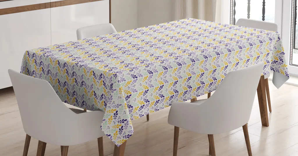 Tovaglia Idrorepellente ABAKUHAUS 140x200 - Colori Resistenti