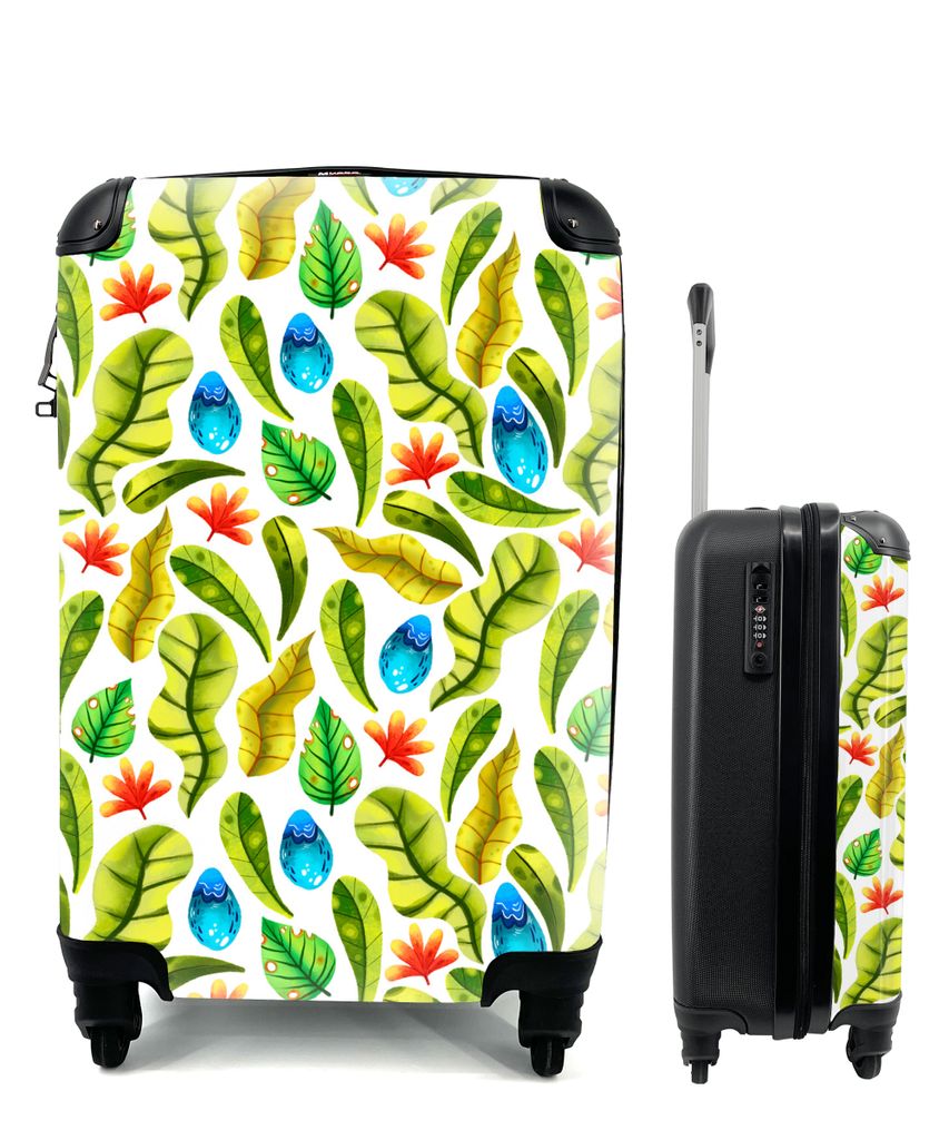 MuchoWow® Koffer Handgepäck Trolley Rollkoffer Kleine Produktbild 