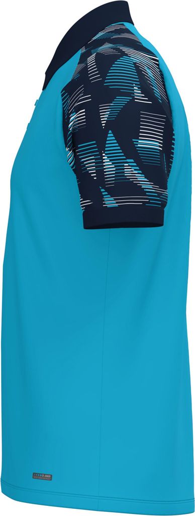 Jako Polo Sonic - aqua/marine, Größe:140