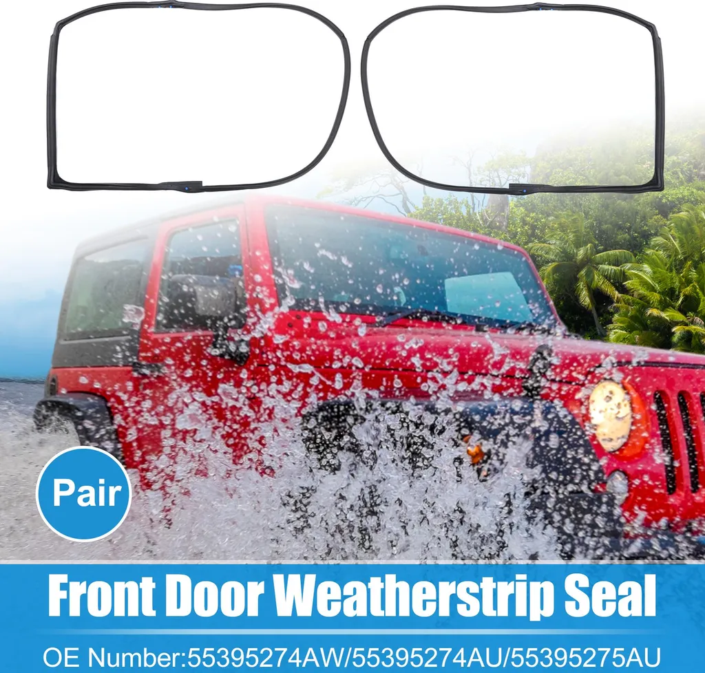 Joint de porte Jeep Wrangler robuste 55395274AW pour isolation totale