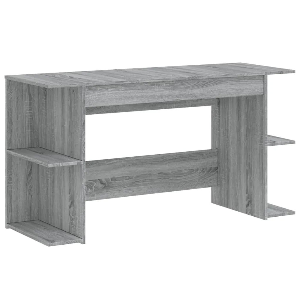 Tavolo Scrivania SYFAX Grigio Sonoma 140x50 cm - Design Moderno