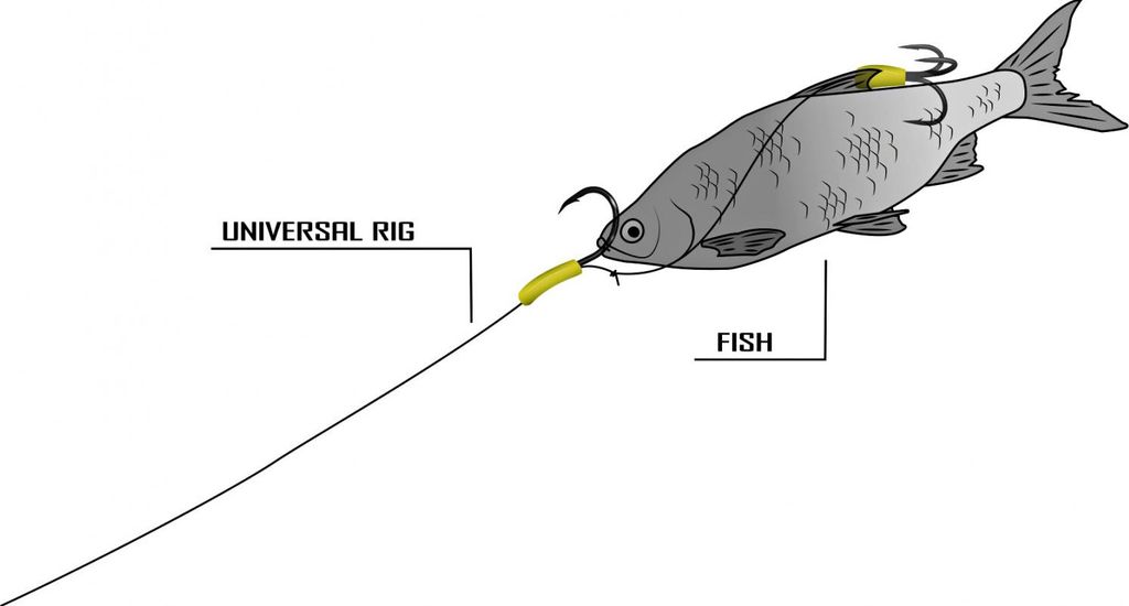 Black Cat Universal Rig 2,00m 8/0 + 3/0 1,2mm