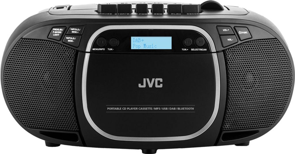 JVC Boombox black RC-E561B-DAB Zdjęcie produktu 9