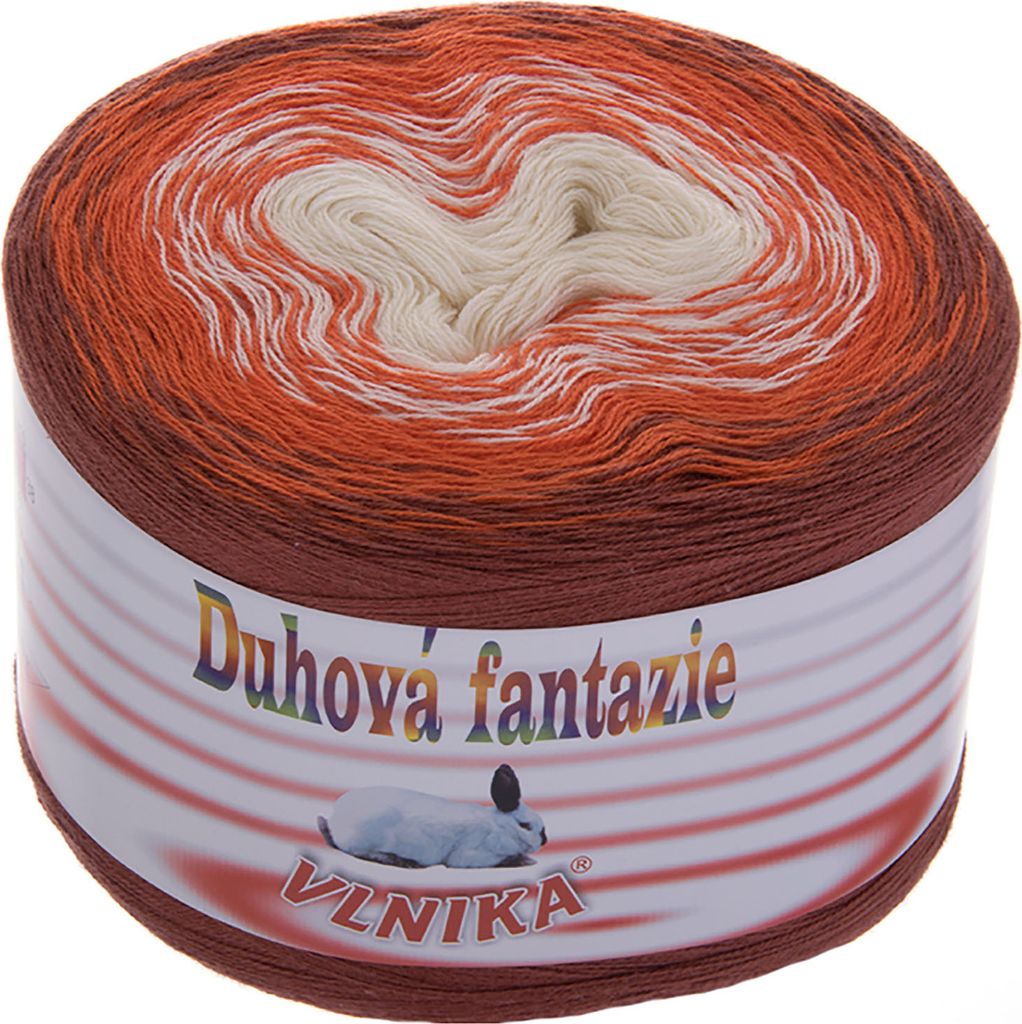200g Bobbel Wolle 4-fädig Farbverlaufsgarn Fantazie Häkelgarn Strickgarn