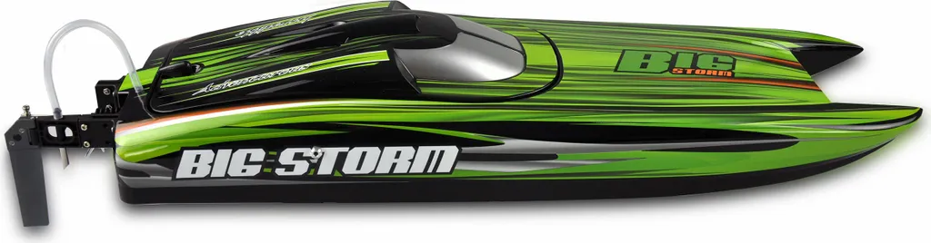 Bateau de Course Télécommandé Big Storm Amewi 26077 pour Modélisme RC