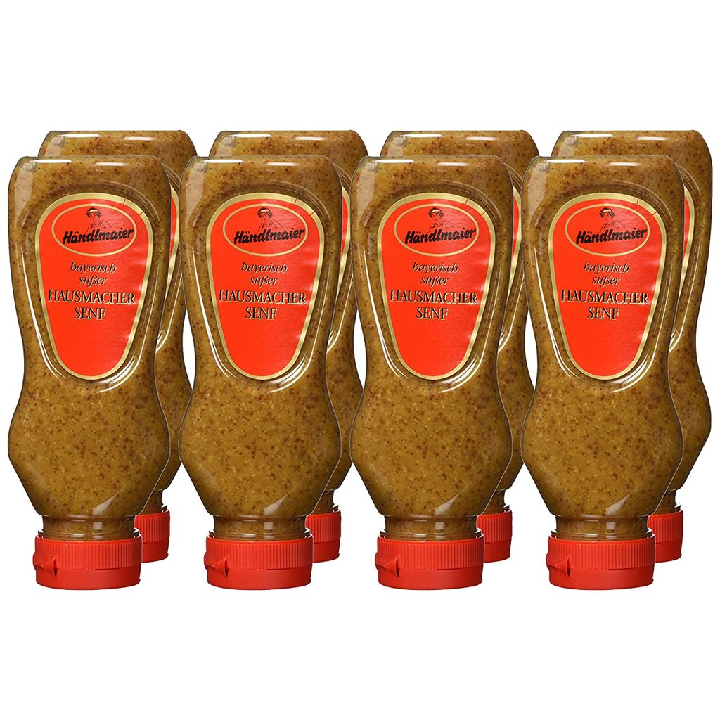 Händlmaiers Moutarde maison sucrée en bouteille squeeze Image du produit 