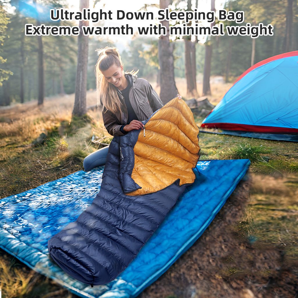 Ultraleichter Daunenschlafsack, | Kaufland.de