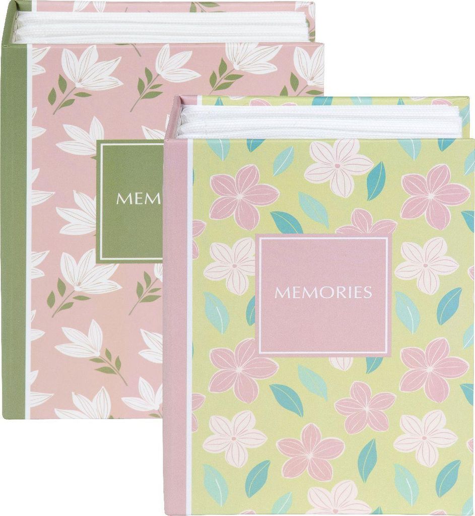 Goldbuch Einsteckalbum Blossom Story Floral 10x15 cm Hardcover 100 Fotos