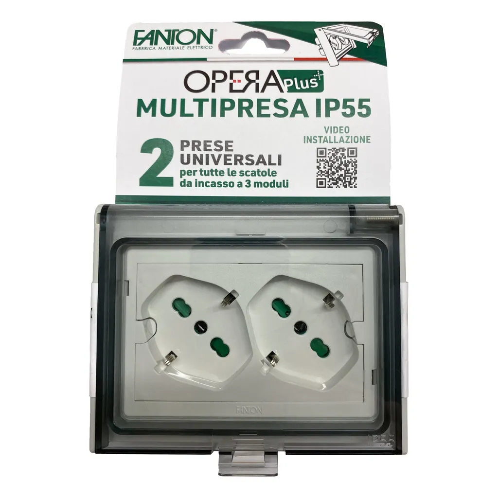 Prise FANTON 421021PAR : Solution 3-en-1 Type F/L pour Manque de Prises