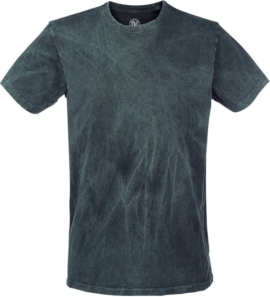 Outer Vision T-Shirt Herren Vintage Petrol Rockwear 100% Baumwolle M