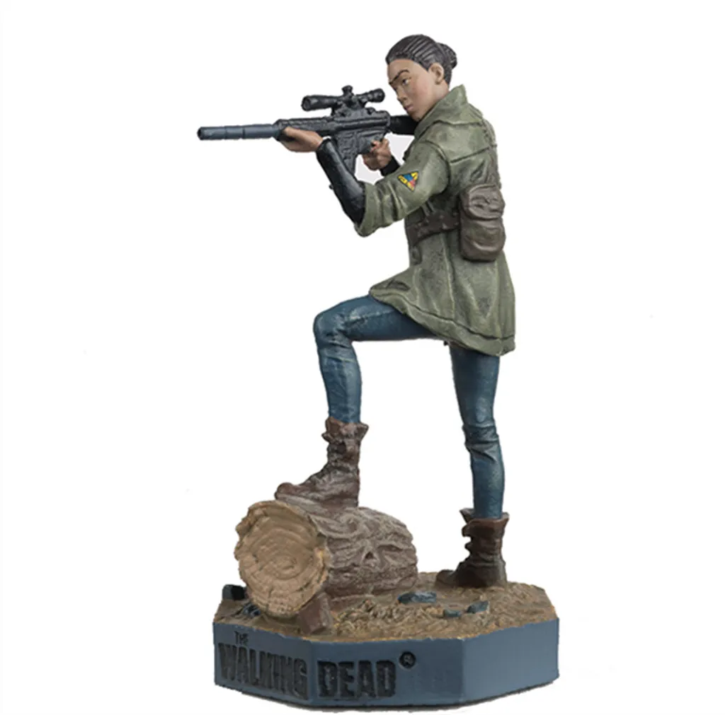 Eaglemoss The Walking Dead Sasha Figurine de Collection 9cm