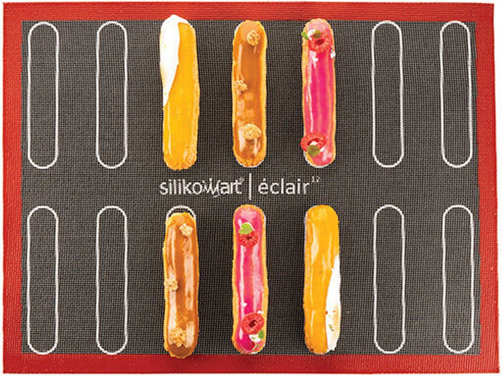 Perforierte Luftmatte Eclair/Choux 40 x 30 cm - Silikomart Produktbild 