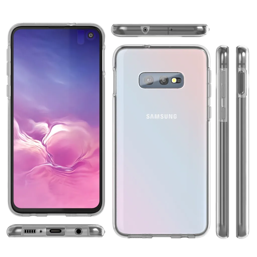 Guizzcg per Samsung Galaxy S10e Custodia, Compatibile con MagSafe, Ultra Sottile Trasparente Antiurto e Resistente Alle Cadute Cover per Samsung Galaxy S10e, Nero