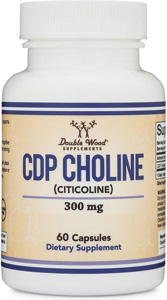 Double Wood Supplements | CDP Choline (Citicoline) 300 mg