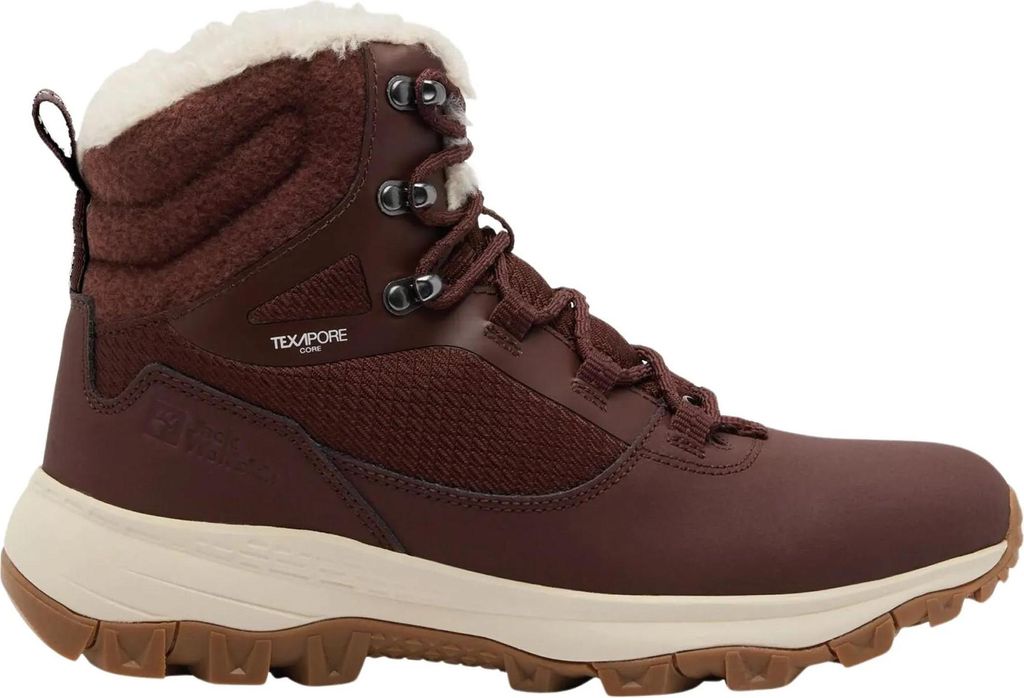 Jack Wolfskin Everquest High Winterstiefel gefüttert Damen rot 40,5