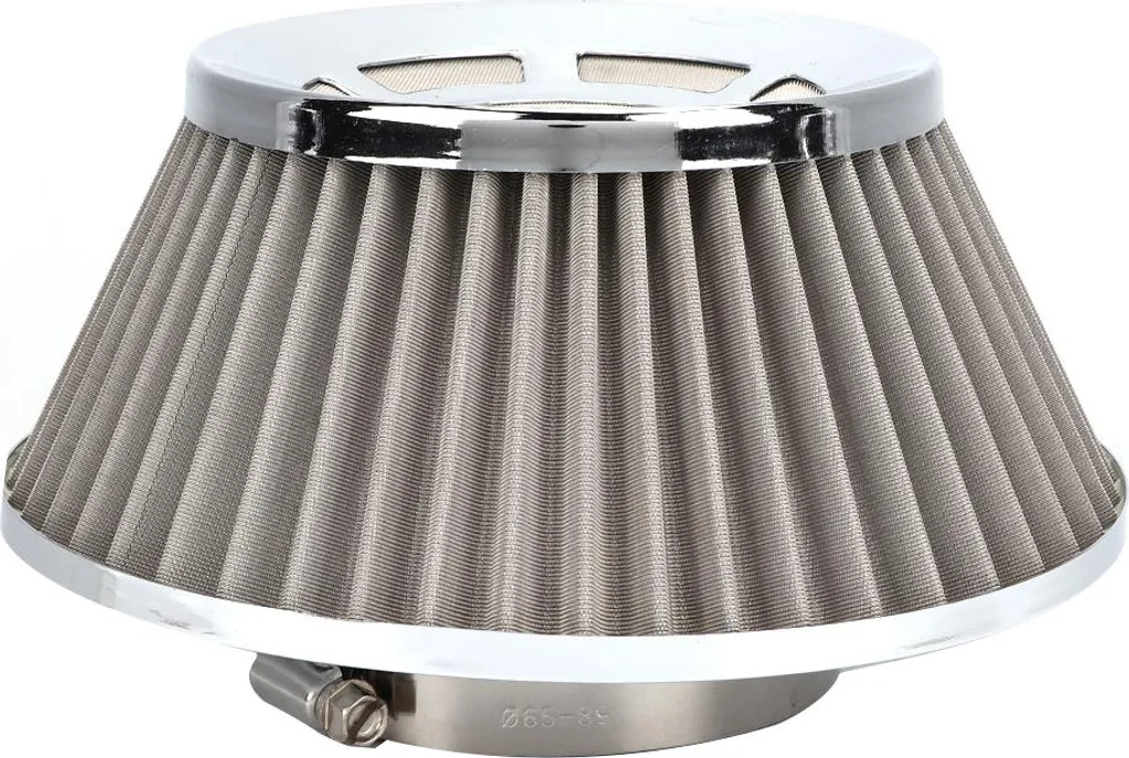Filtre à air haut débit champignon universel avec maille inox robuste