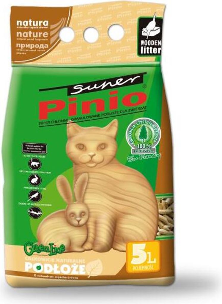 Super Benek Green Line Natürliches Katzenstreu 35 l