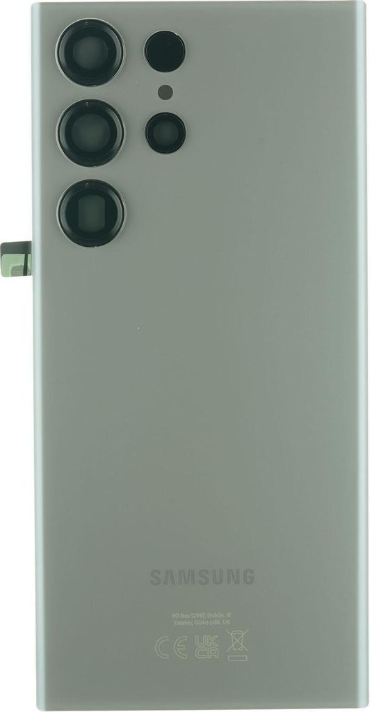 Gehäuse Rückseite für Samsung Galaxy S23 Ultra (SM-S918B), grau
