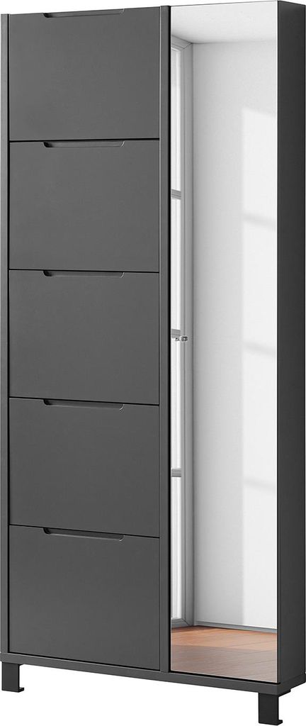 SCHUHSCHRANK mit Spiegeltür