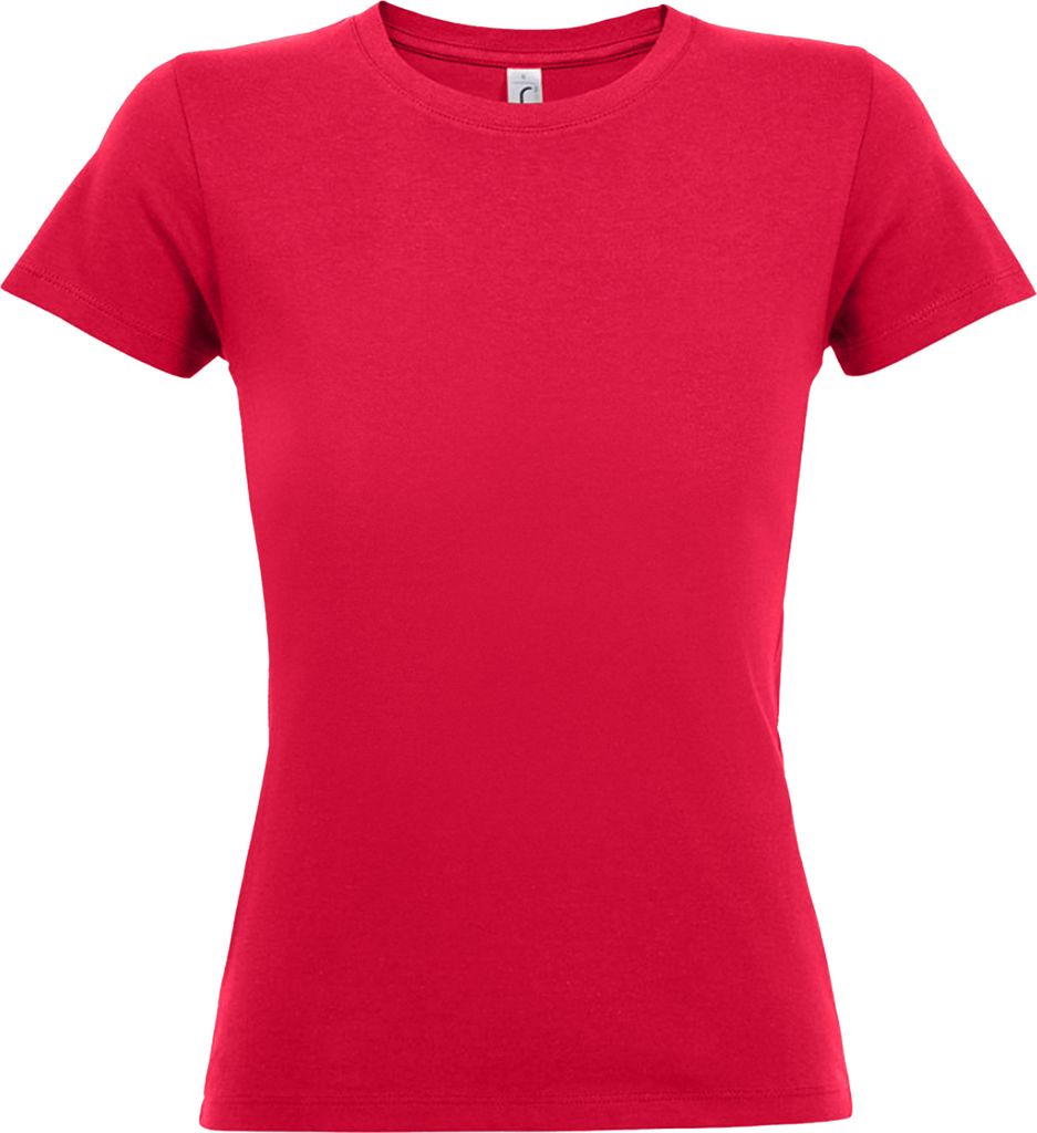 SOLS Damen Regent Kurzarm T-Shirt PC3774 (3XL) (Rot)