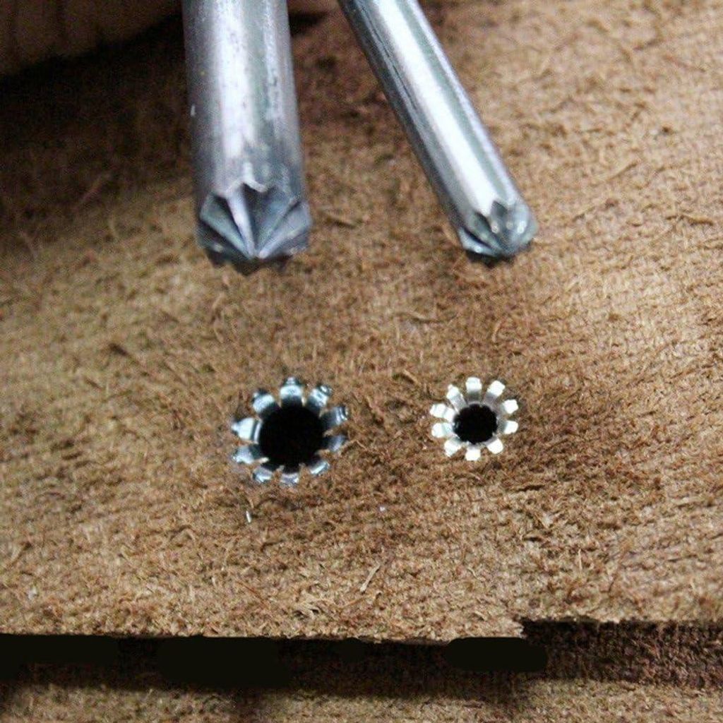 3mm Runde Metallösen - 500 Stück in gemischten Farben für Scrapbooking, Kartenherstellung und Basteln - Ideal für Lederbearbeitung und Lochstanzen