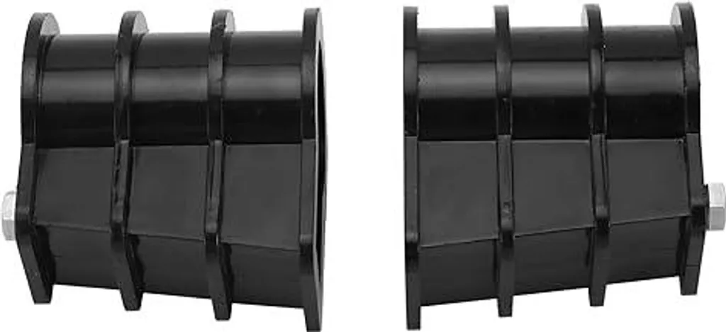 Kit 2 Pezzi Fibbia Scaletta Piscina Ricambio 8x9cm Plastica Alta Tenuta