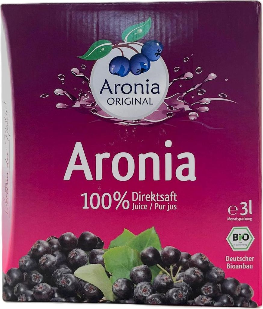 Aronie - 100% přímá šťáva 3L Obrázek produktu 