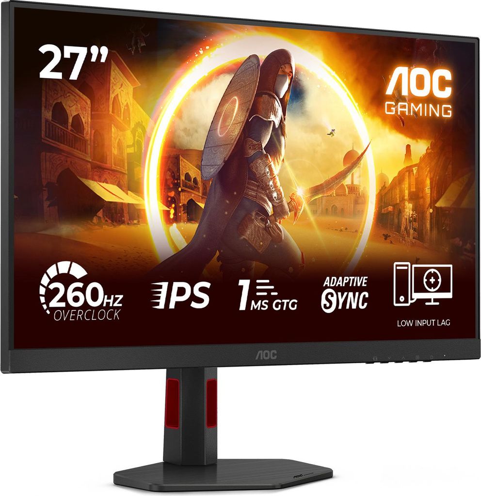 AOC G4 27G4ZR, 68,6 cm (27"), 1920 x 1080 Pixel, Full HD, Produktbild 