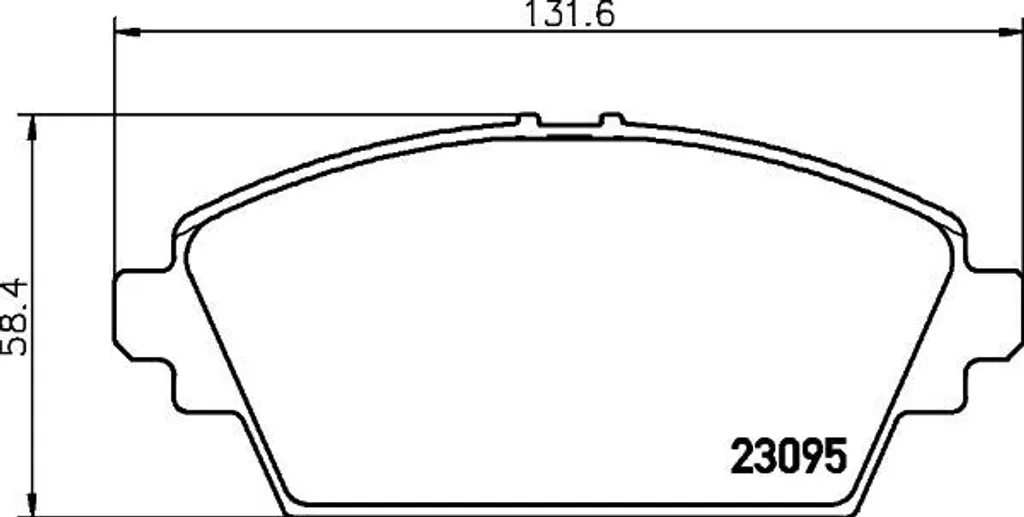 Plaquettes de frein haute qualité pour Nissan Almera Tino et Primera