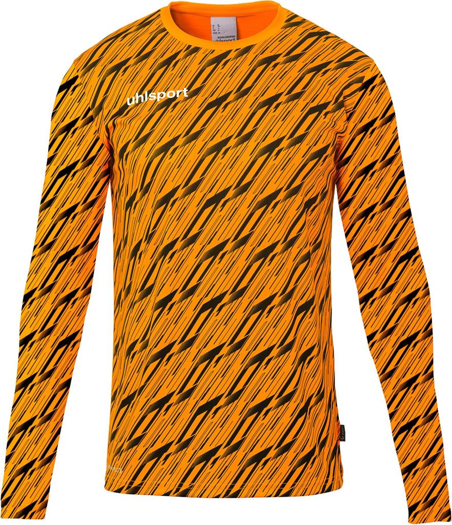 Uhlsport Progressive Tw-Trikot Langarm Kinder - Neonorange / Schwarz