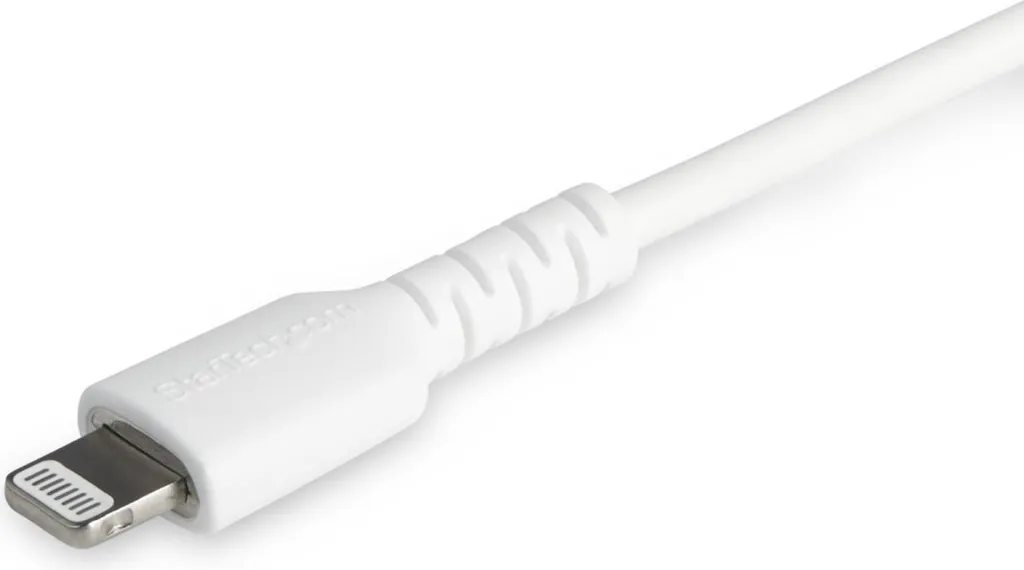 Câble USB-C vers Lightning StarTech.com 2m Blanc Robuste pour iPhone 12 - 2