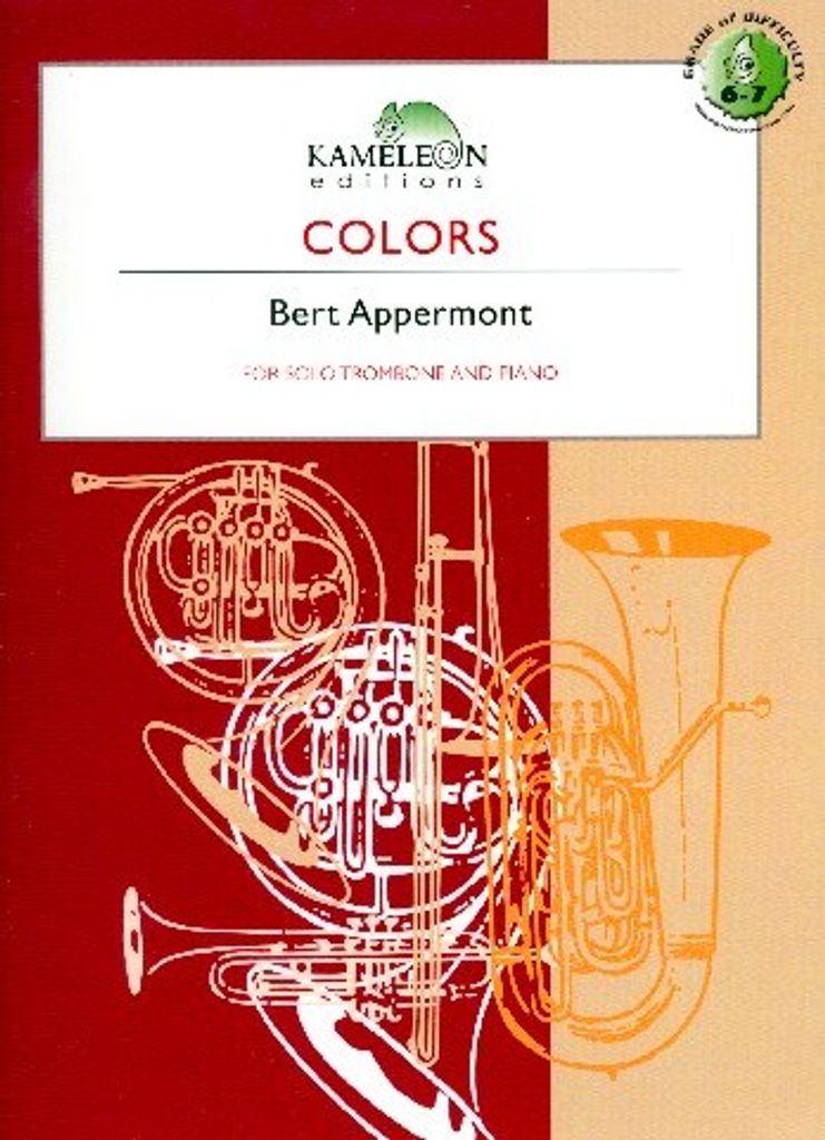 Colors for trombone and piano